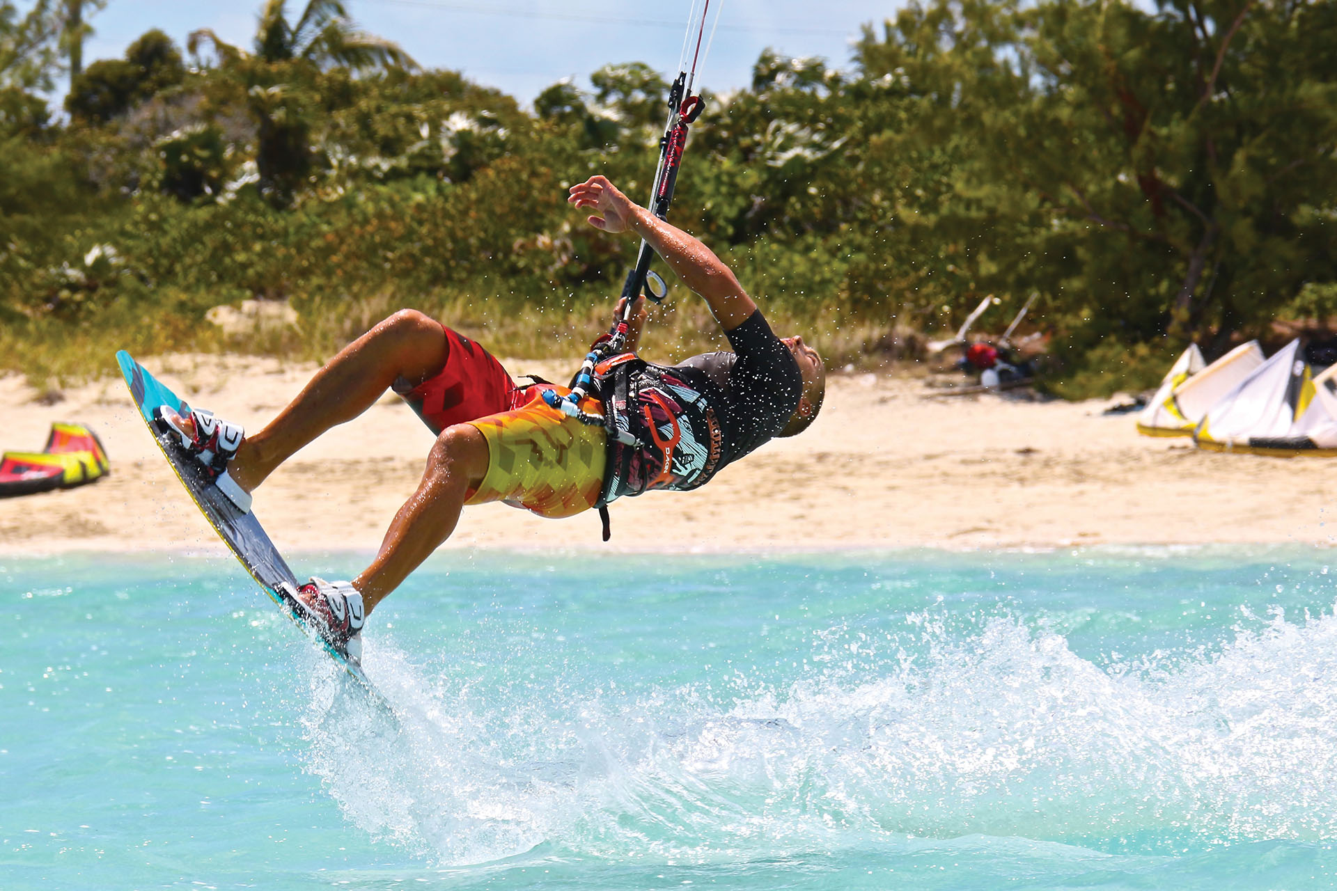 kitesurfing